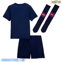 Camisa de time de futebol Paris Saint-Germain Replicas 1º Equipamento Infantil 2025-26 Manga Curta (+ Calças curtas)